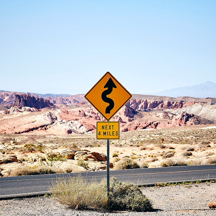 Curvy Road Ahead